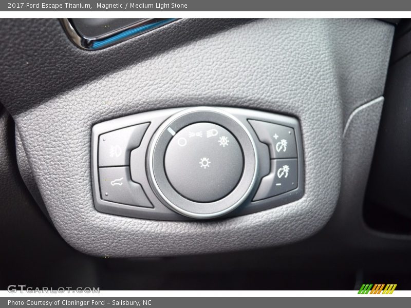 Magnetic / Medium Light Stone 2017 Ford Escape Titanium