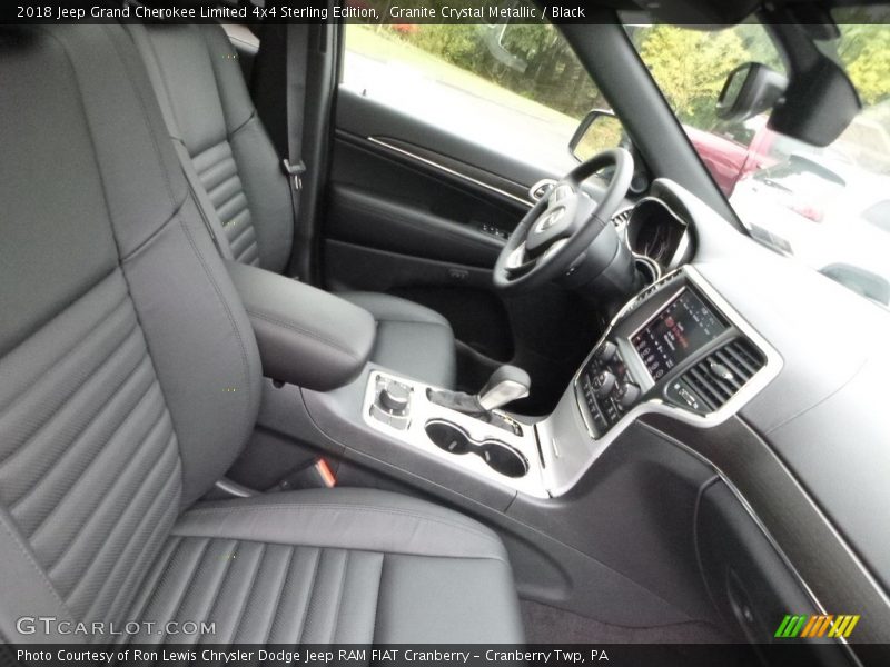 Granite Crystal Metallic / Black 2018 Jeep Grand Cherokee Limited 4x4 Sterling Edition