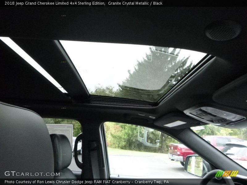 Granite Crystal Metallic / Black 2018 Jeep Grand Cherokee Limited 4x4 Sterling Edition