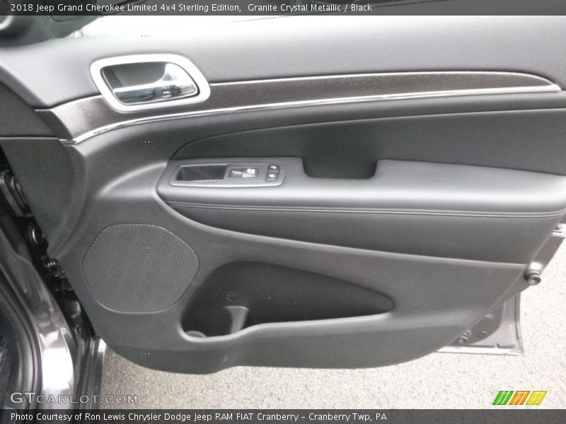 Granite Crystal Metallic / Black 2018 Jeep Grand Cherokee Limited 4x4 Sterling Edition