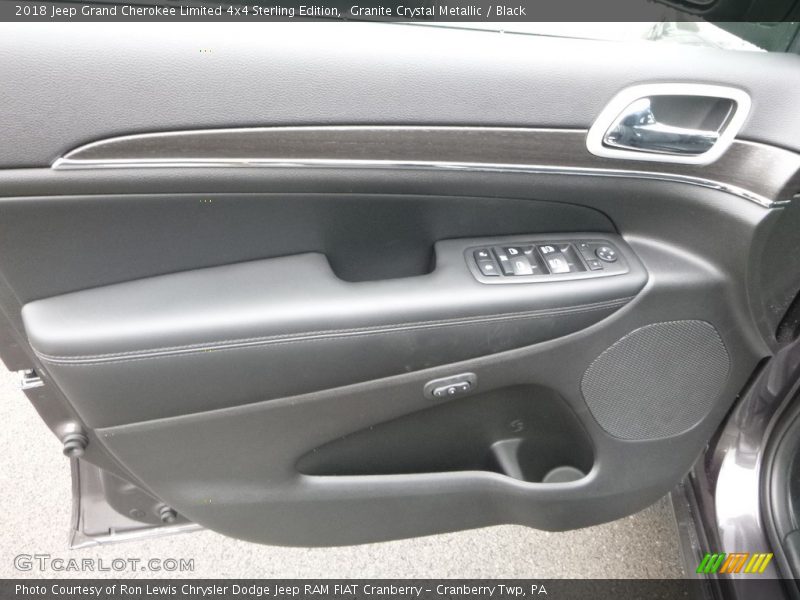 Granite Crystal Metallic / Black 2018 Jeep Grand Cherokee Limited 4x4 Sterling Edition