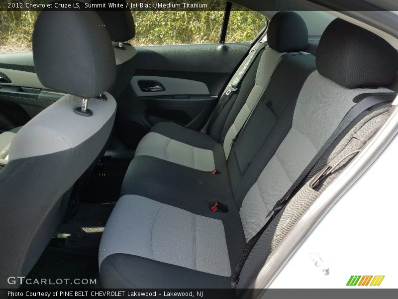 Summit White / Jet Black/Medium Titanium 2012 Chevrolet Cruze LS