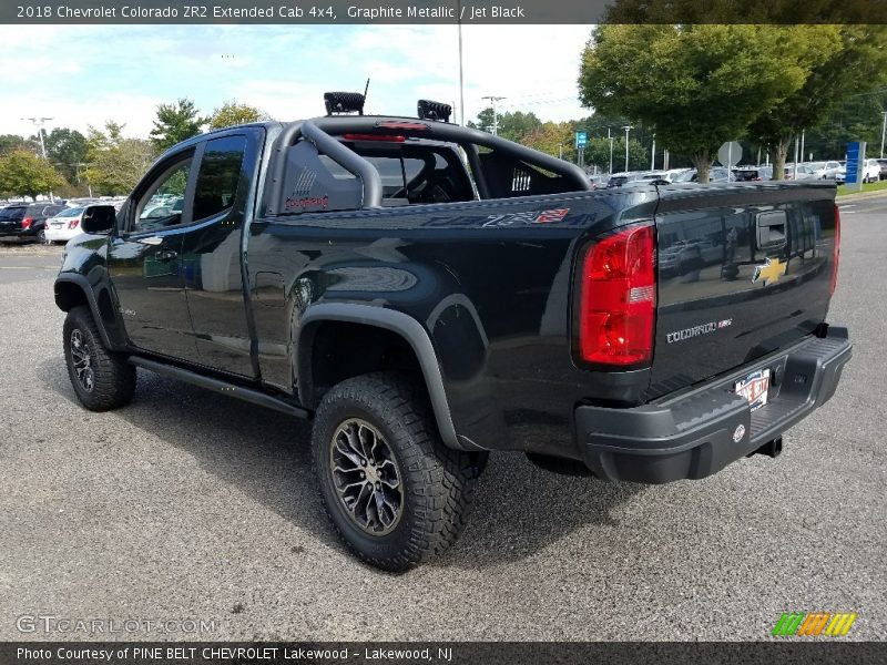 Graphite Metallic / Jet Black 2018 Chevrolet Colorado ZR2 Extended Cab 4x4