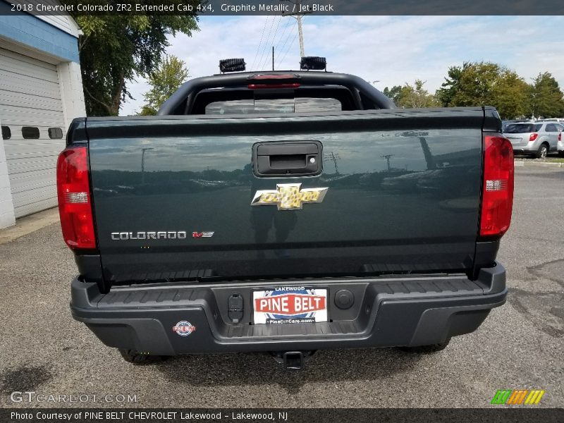Graphite Metallic / Jet Black 2018 Chevrolet Colorado ZR2 Extended Cab 4x4