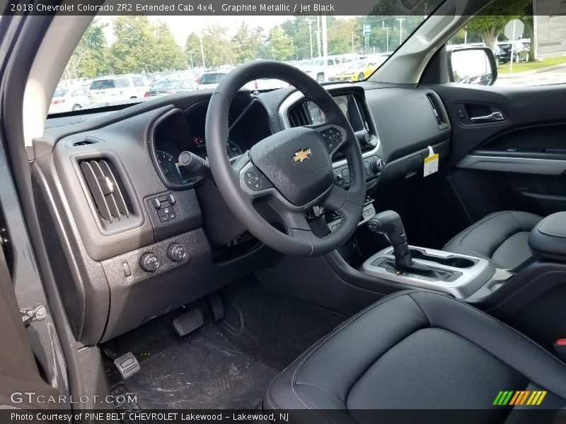 Graphite Metallic / Jet Black 2018 Chevrolet Colorado ZR2 Extended Cab 4x4