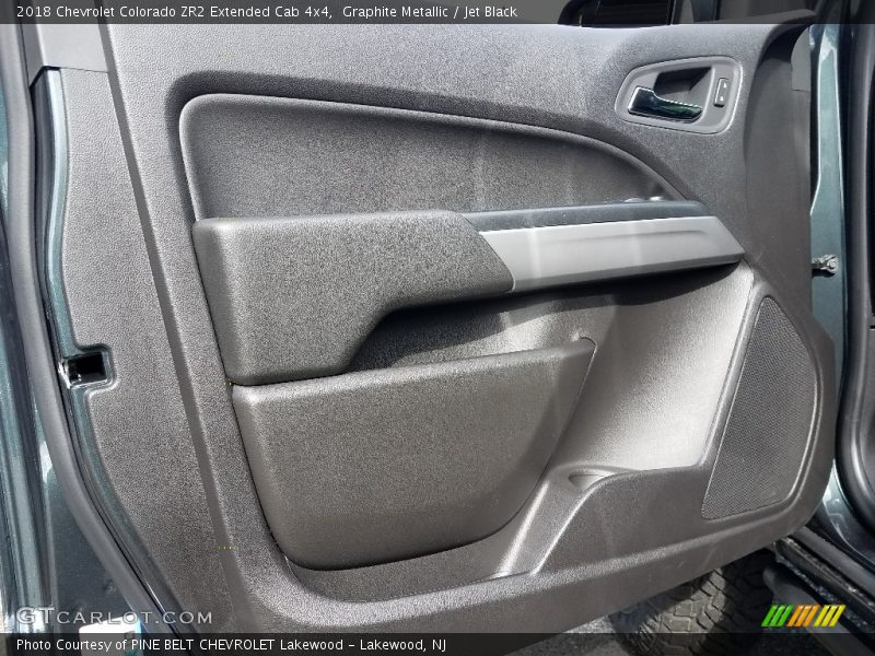 Graphite Metallic / Jet Black 2018 Chevrolet Colorado ZR2 Extended Cab 4x4