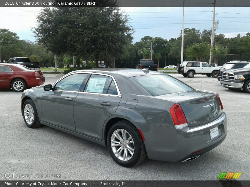 Ceramic Grey / Black 2018 Chrysler 300 Touring