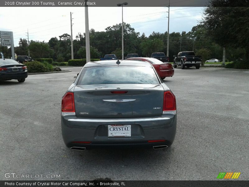 Ceramic Grey / Black 2018 Chrysler 300 Touring