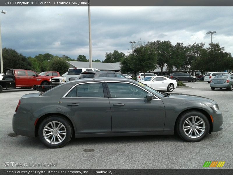 Ceramic Grey / Black 2018 Chrysler 300 Touring