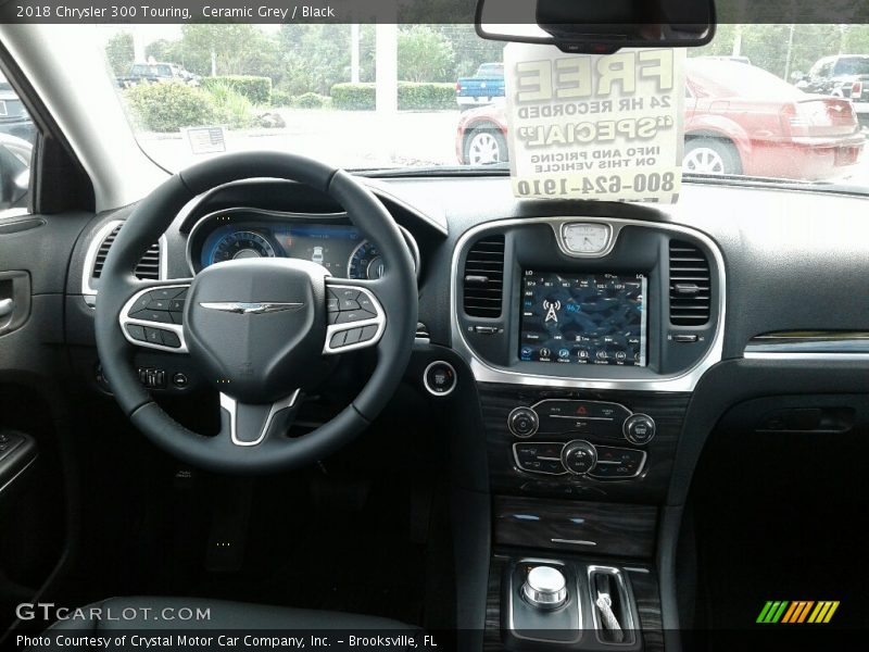 Ceramic Grey / Black 2018 Chrysler 300 Touring
