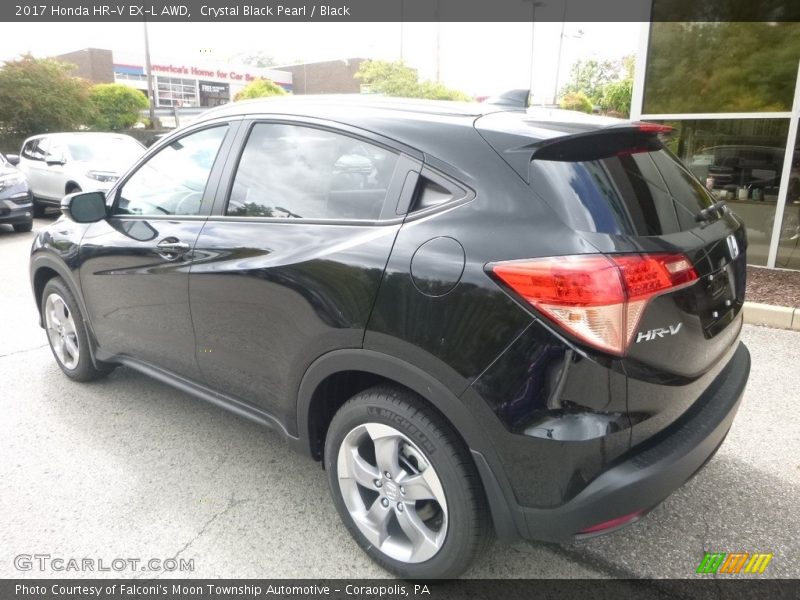 Crystal Black Pearl / Black 2017 Honda HR-V EX-L AWD