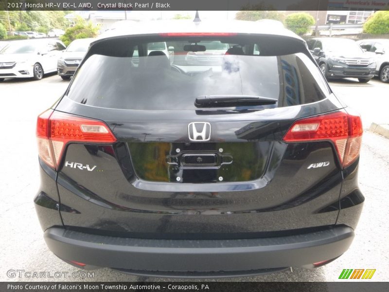 Crystal Black Pearl / Black 2017 Honda HR-V EX-L AWD