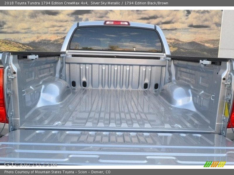 Silver Sky Metallic / 1794 Edition Black/Brown 2018 Toyota Tundra 1794 Edition CrewMax 4x4