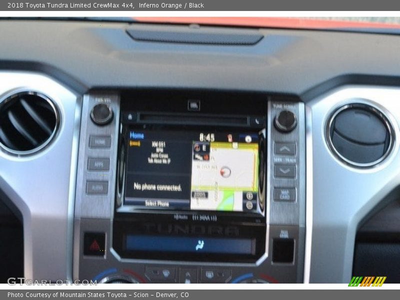 Inferno Orange / Black 2018 Toyota Tundra Limited CrewMax 4x4