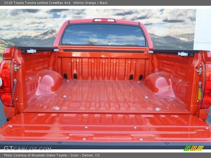 Inferno Orange / Black 2018 Toyota Tundra Limited CrewMax 4x4