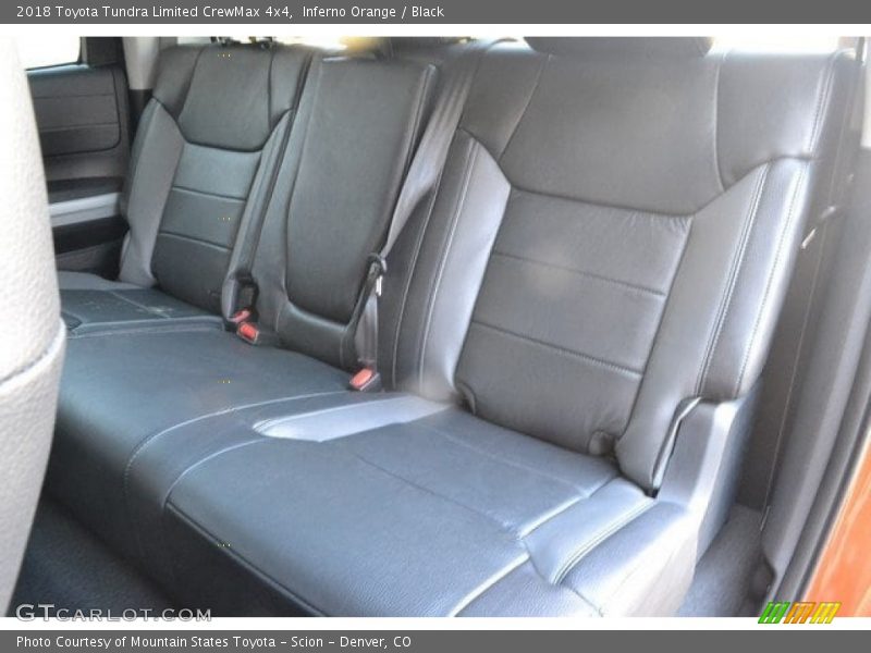 Inferno Orange / Black 2018 Toyota Tundra Limited CrewMax 4x4