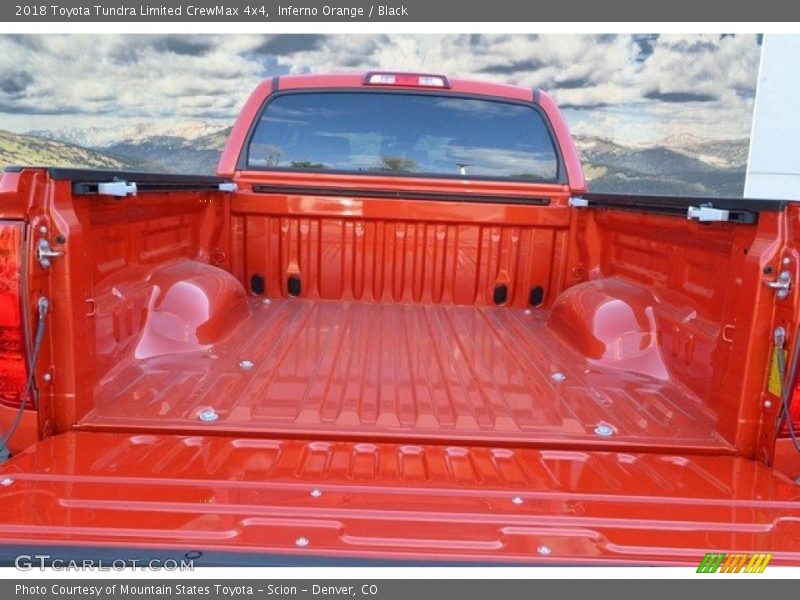 Inferno Orange / Black 2018 Toyota Tundra Limited CrewMax 4x4