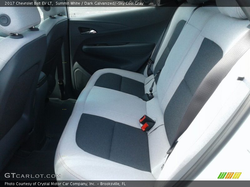 Summit White / Dark Galvanized/­Sky Cool Gray 2017 Chevrolet Bolt EV LT