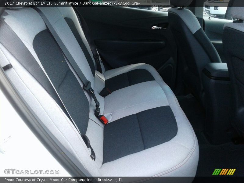 Summit White / Dark Galvanized/­Sky Cool Gray 2017 Chevrolet Bolt EV LT