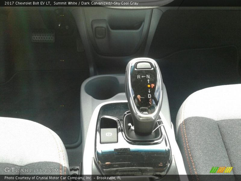 Summit White / Dark Galvanized/­Sky Cool Gray 2017 Chevrolet Bolt EV LT