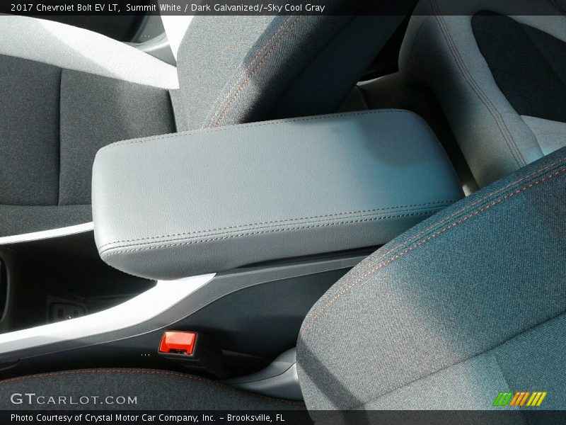 Summit White / Dark Galvanized/­Sky Cool Gray 2017 Chevrolet Bolt EV LT