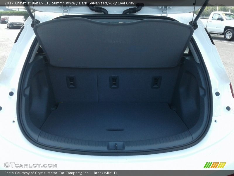 Summit White / Dark Galvanized/­Sky Cool Gray 2017 Chevrolet Bolt EV LT