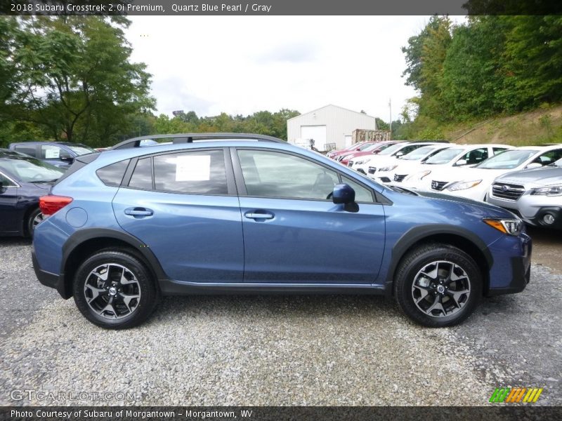 Quartz Blue Pearl / Gray 2018 Subaru Crosstrek 2.0i Premium