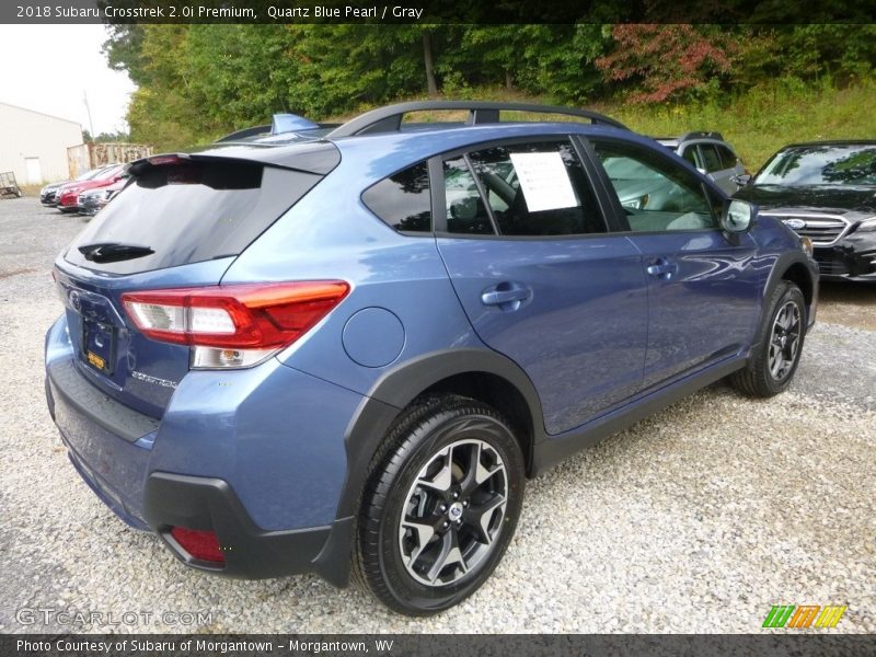Quartz Blue Pearl / Gray 2018 Subaru Crosstrek 2.0i Premium
