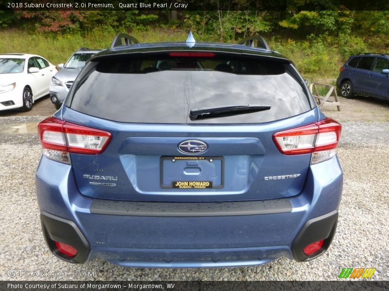 Quartz Blue Pearl / Gray 2018 Subaru Crosstrek 2.0i Premium