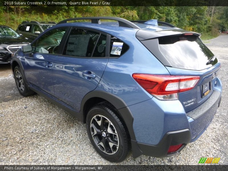 Quartz Blue Pearl / Gray 2018 Subaru Crosstrek 2.0i Premium