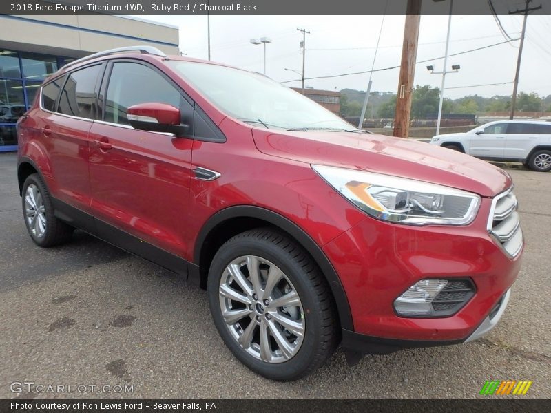  2018 Escape Titanium 4WD Ruby Red