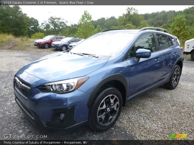 Quartz Blue Pearl / Gray 2018 Subaru Crosstrek 2.0i Premium