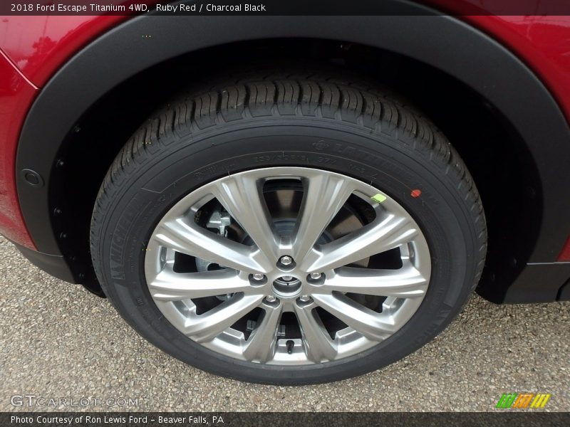  2018 Escape Titanium 4WD Wheel