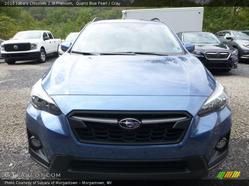 Quartz Blue Pearl / Gray 2018 Subaru Crosstrek 2.0i Premium