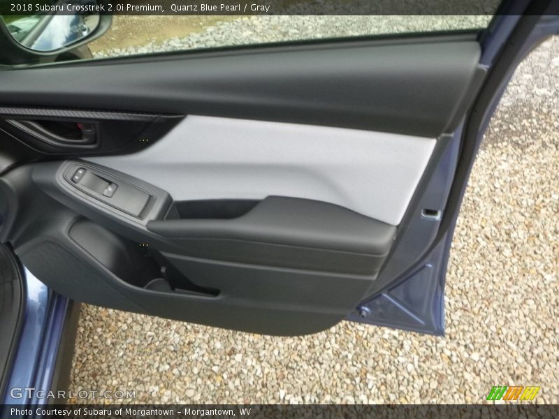 Quartz Blue Pearl / Gray 2018 Subaru Crosstrek 2.0i Premium