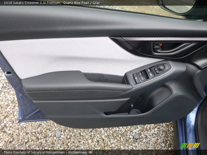 Quartz Blue Pearl / Gray 2018 Subaru Crosstrek 2.0i Premium