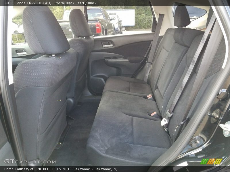 Crystal Black Pearl / Black 2012 Honda CR-V EX 4WD