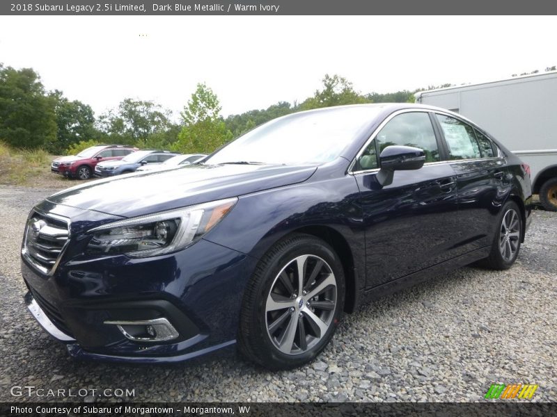 Dark Blue Metallic / Warm Ivory 2018 Subaru Legacy 2.5i Limited