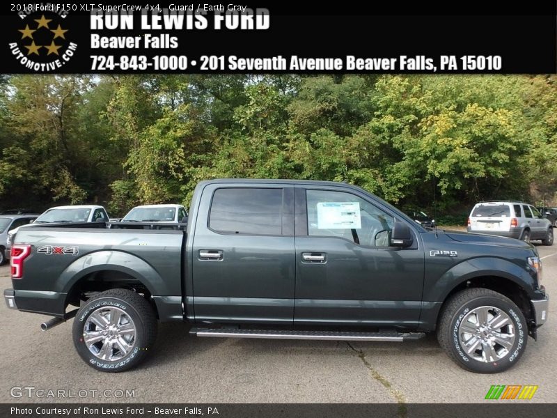 Guard / Earth Gray 2018 Ford F150 XLT SuperCrew 4x4