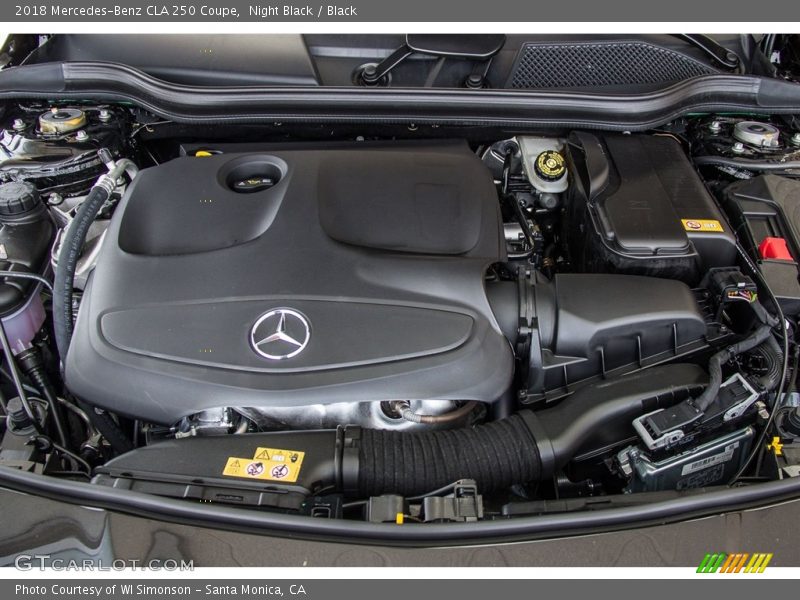Night Black / Black 2018 Mercedes-Benz CLA 250 Coupe