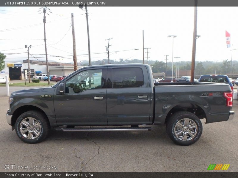 Guard / Earth Gray 2018 Ford F150 XLT SuperCrew 4x4