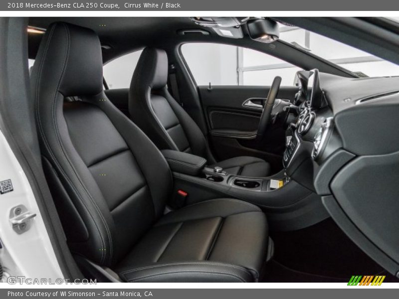 Cirrus White / Black 2018 Mercedes-Benz CLA 250 Coupe