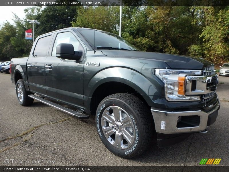 Guard / Earth Gray 2018 Ford F150 XLT SuperCrew 4x4