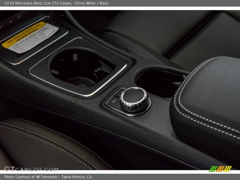 Cirrus White / Black 2018 Mercedes-Benz CLA 250 Coupe