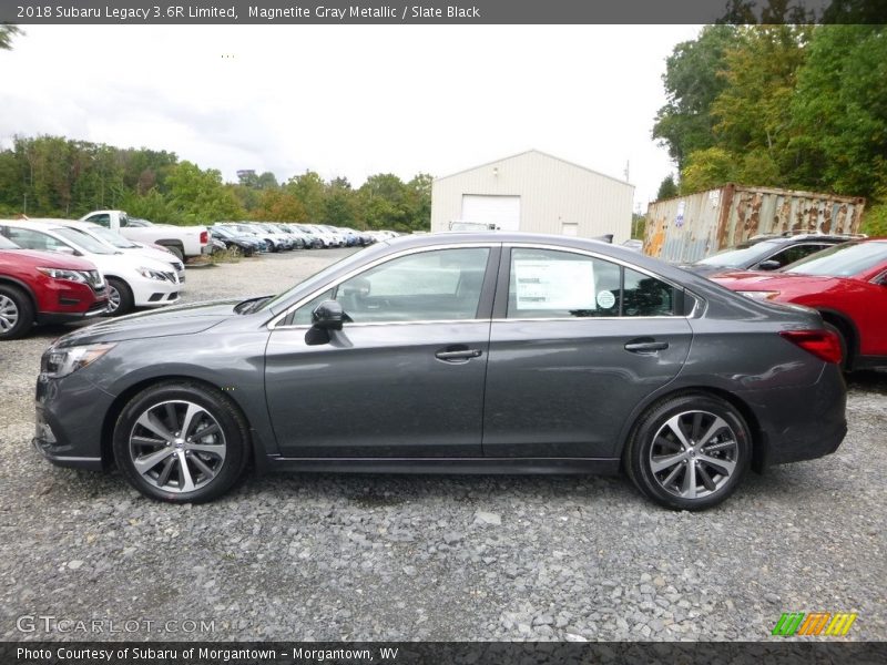 Magnetite Gray Metallic / Slate Black 2018 Subaru Legacy 3.6R Limited