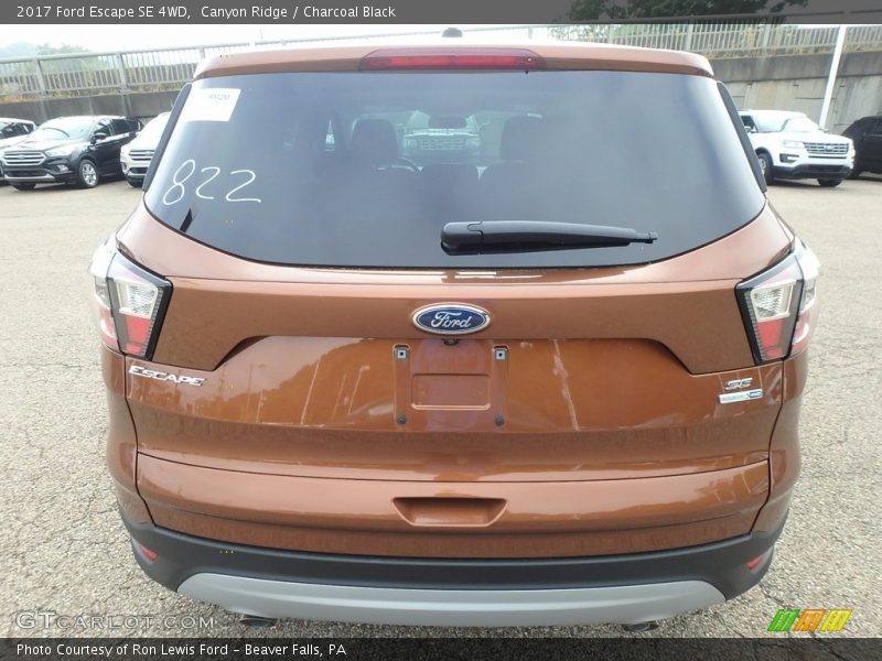 Canyon Ridge / Charcoal Black 2017 Ford Escape SE 4WD