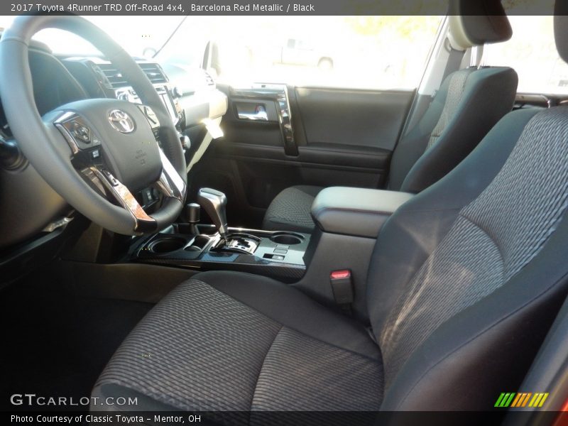 Barcelona Red Metallic / Black 2017 Toyota 4Runner TRD Off-Road 4x4