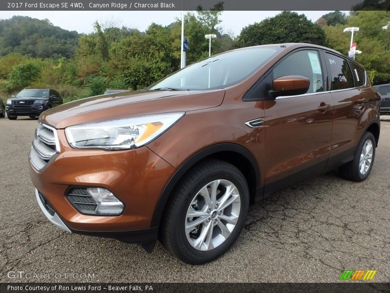 Canyon Ridge / Charcoal Black 2017 Ford Escape SE 4WD