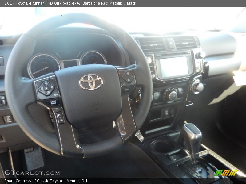 Barcelona Red Metallic / Black 2017 Toyota 4Runner TRD Off-Road 4x4