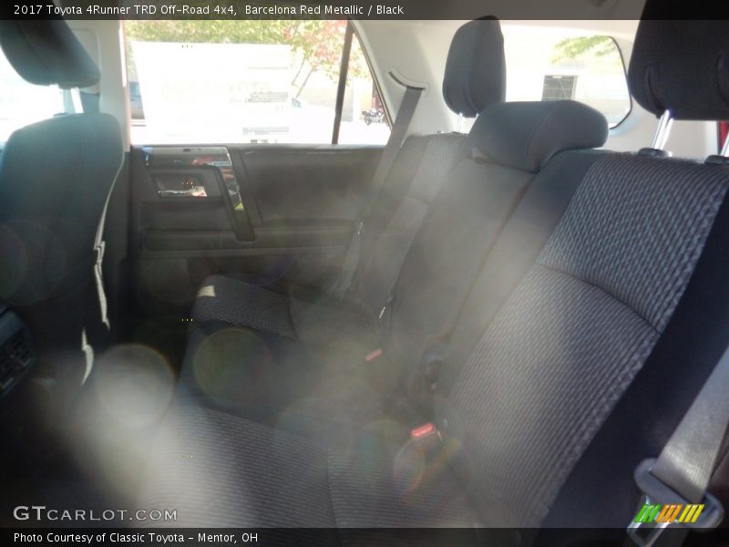 Barcelona Red Metallic / Black 2017 Toyota 4Runner TRD Off-Road 4x4